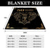 Golden Wedding Anniversary Blanket A Perfect Gift for Your Parents